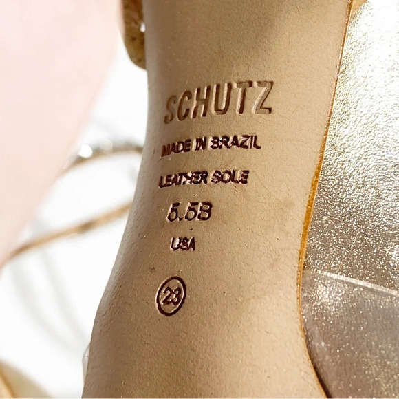 Schutz Rowenah Sandals Size 5.5 - Picture 9 of 10